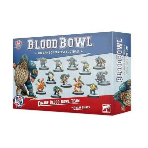 Blood bowl - Dwarf blood bowl team