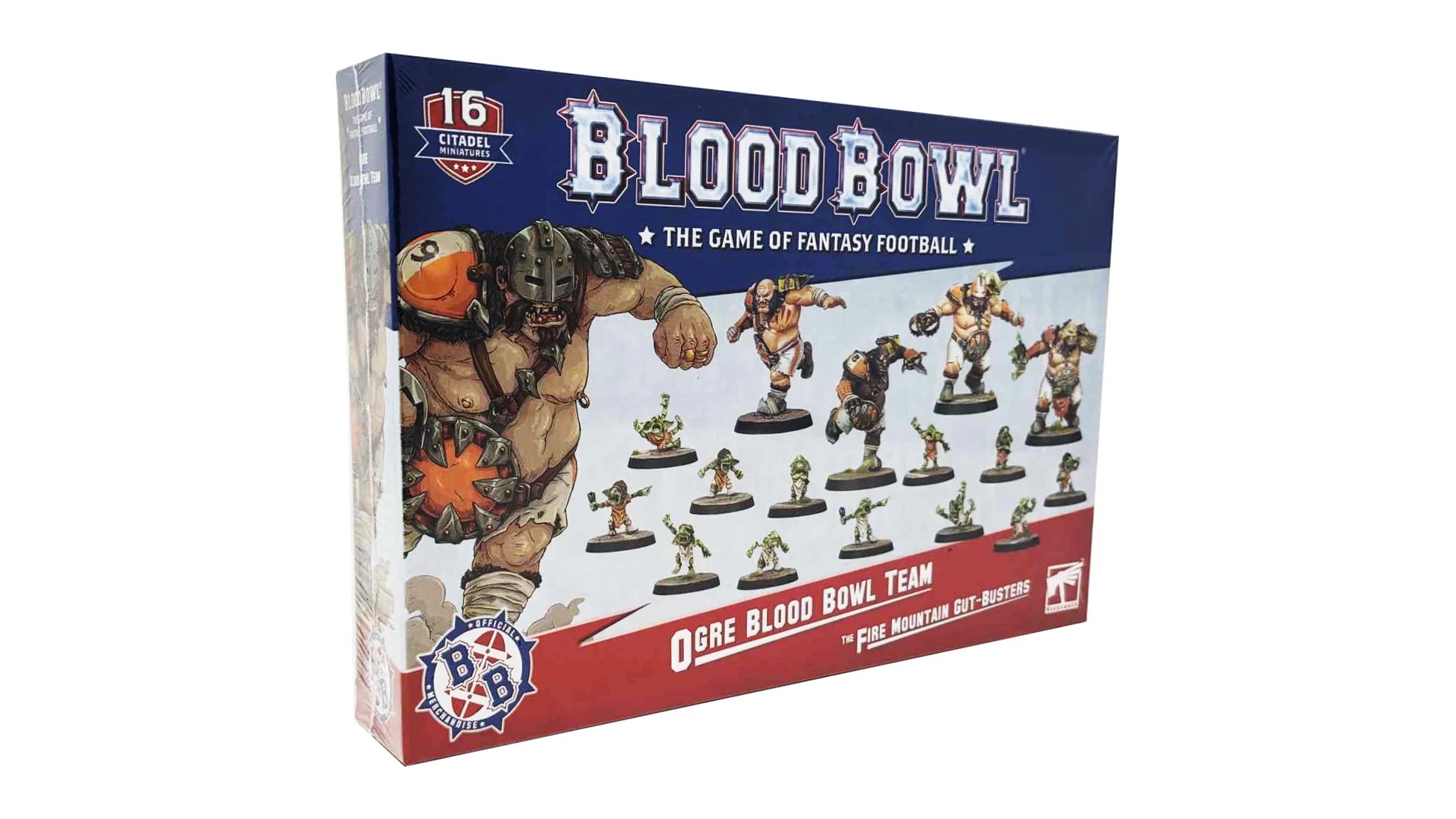 Blood bowl - Ogre blood bowl team