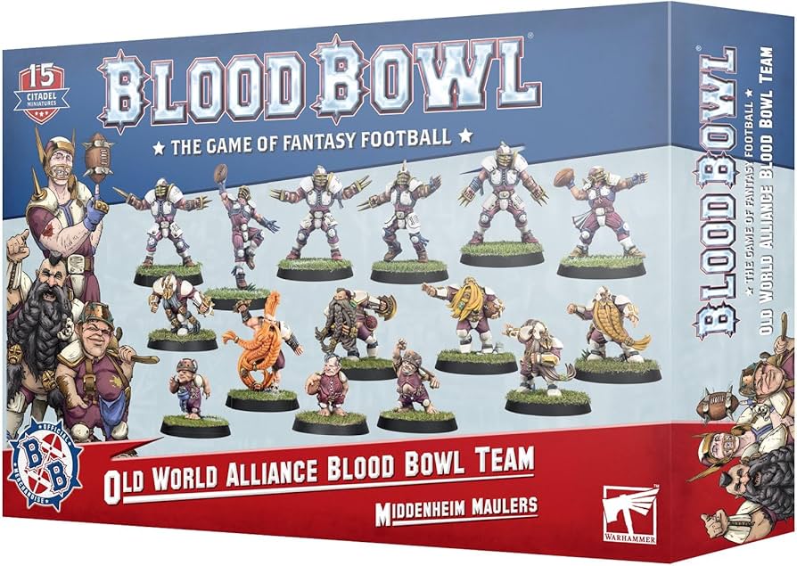 Blood bowl - Old World Alliance blood bowl team