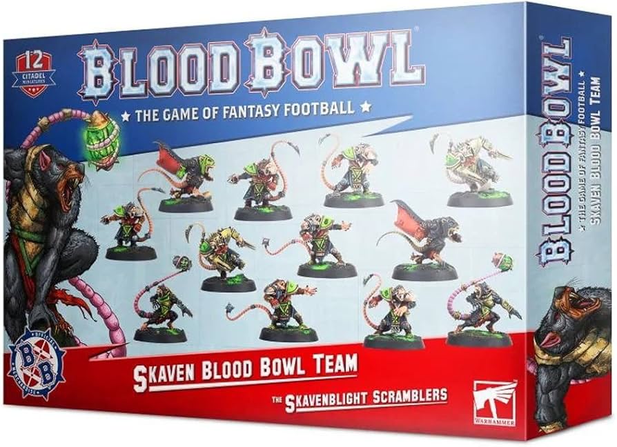 Blood bowl - Skaven blood bowl team