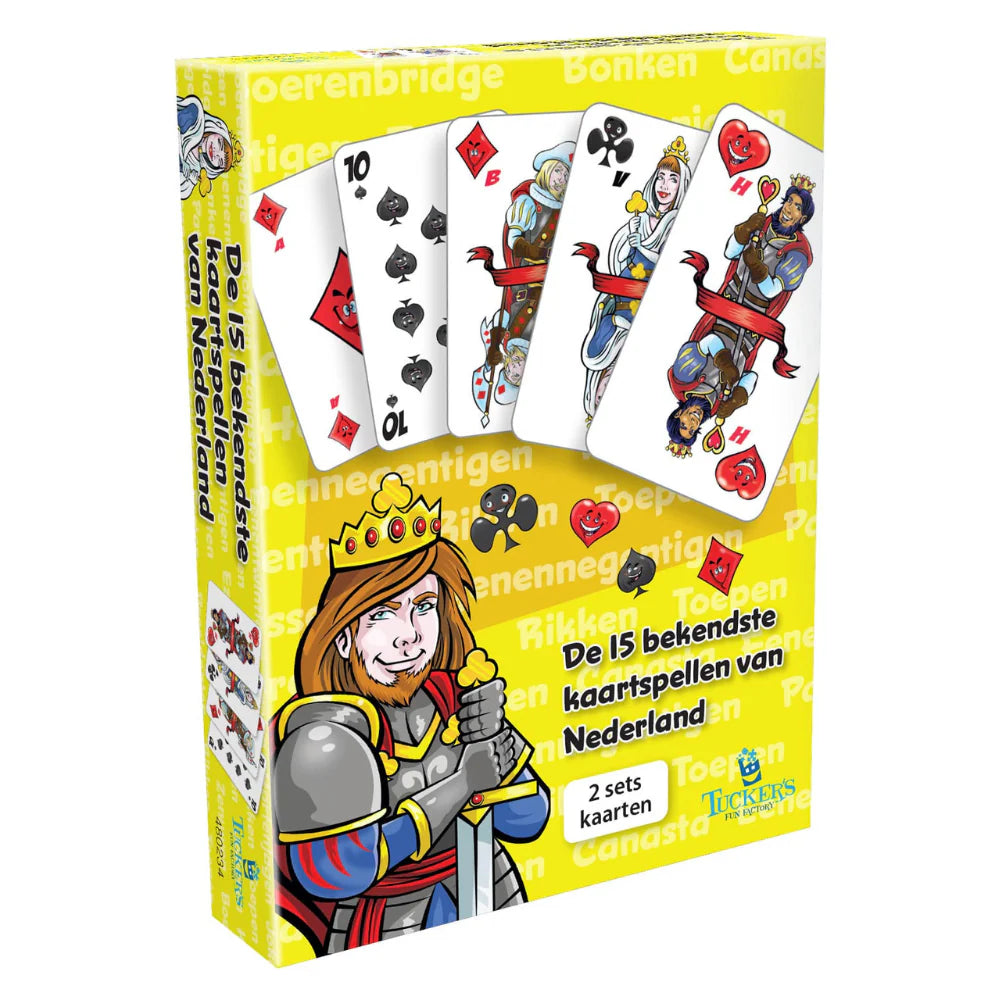 De 15 bekendste kaartspellen