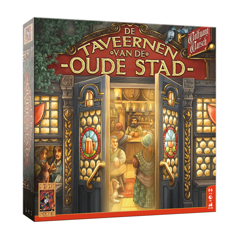 De taveernen van de oude stad