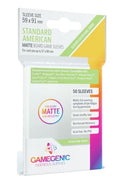 Gamegenic - Standard American - Green - Matte Sleeves