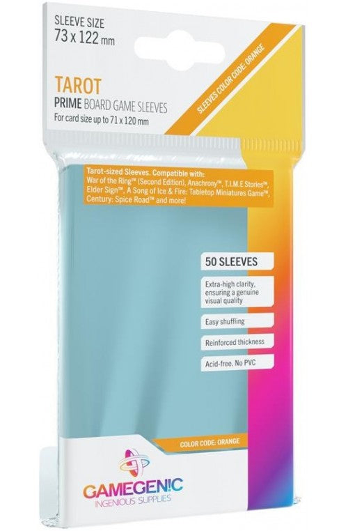Gamegenic - Tarot - Orange - Prime Sleeves