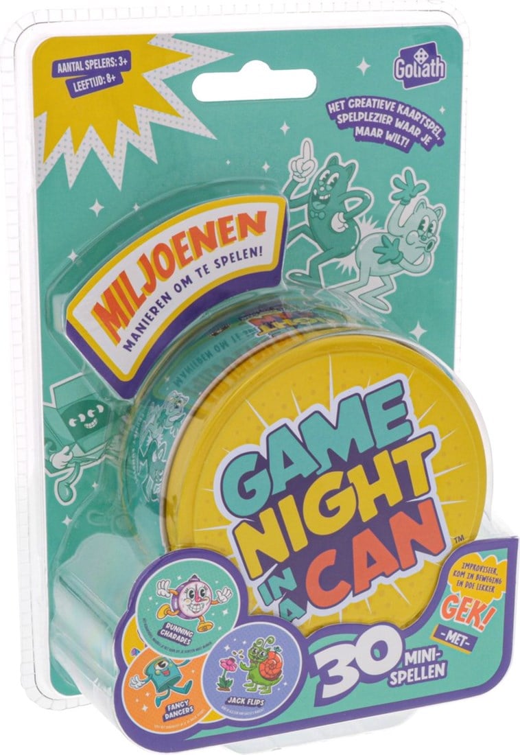 Game night in a can
