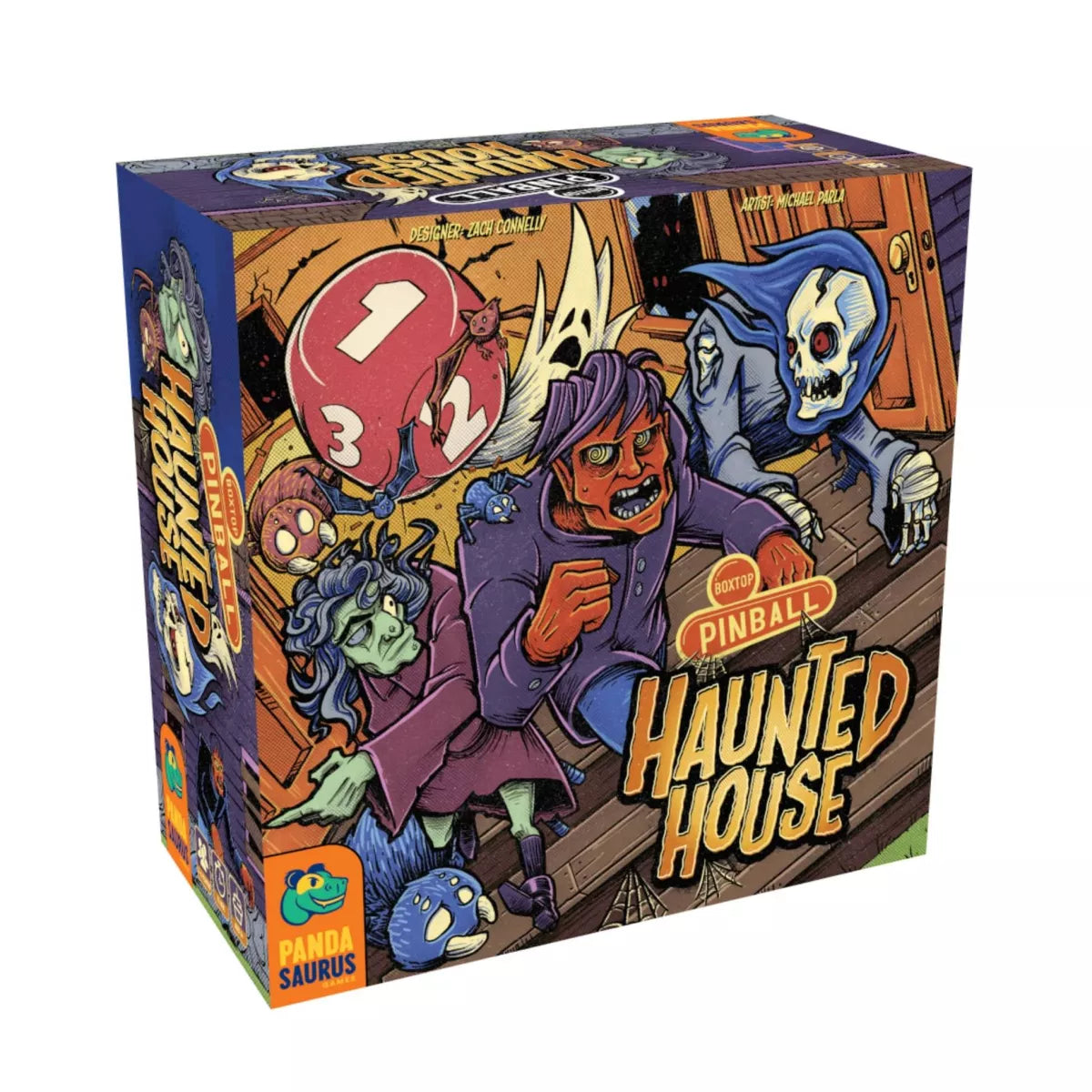 Haunted house pinball