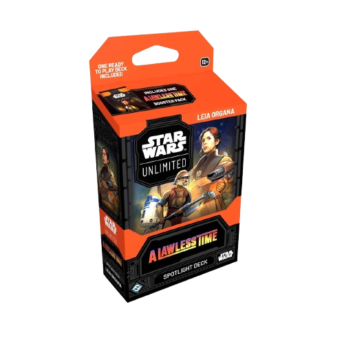 Star Wars Unlimited - a lawless time- Spotlight Deck -leia organa