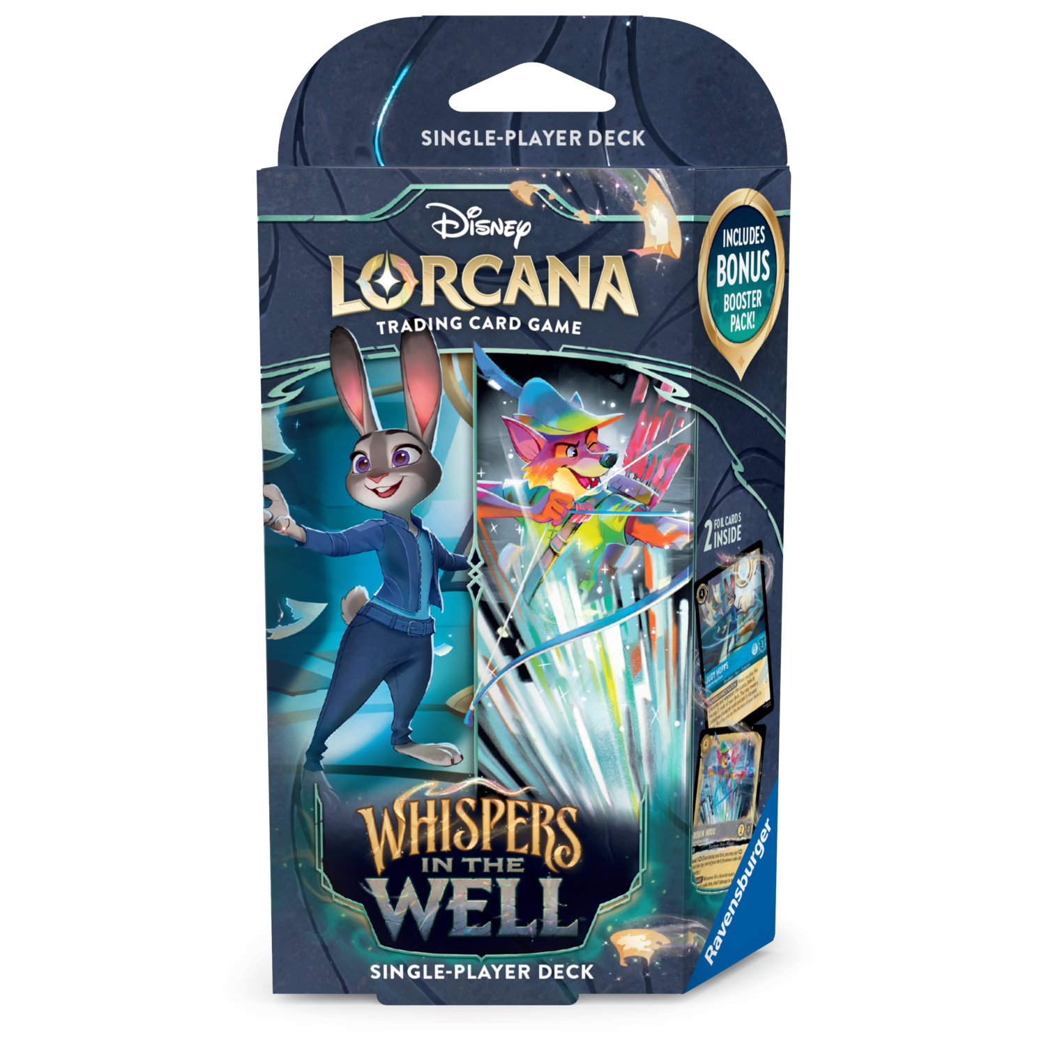 Lorcana - Whispers in the Well - Single Player Deck - Judy Hopps + Robin Hood