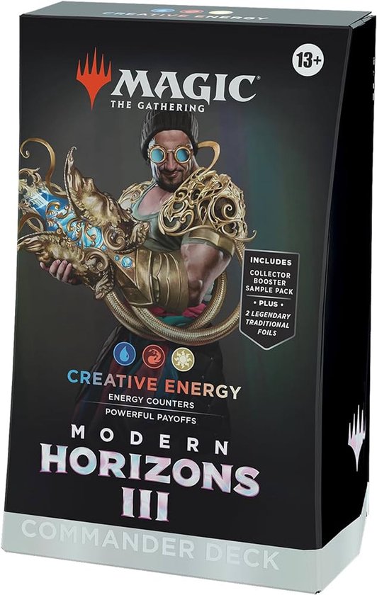 Magic The Gathering - Modern Horizons 3 - Creative Energy - Commander Deck