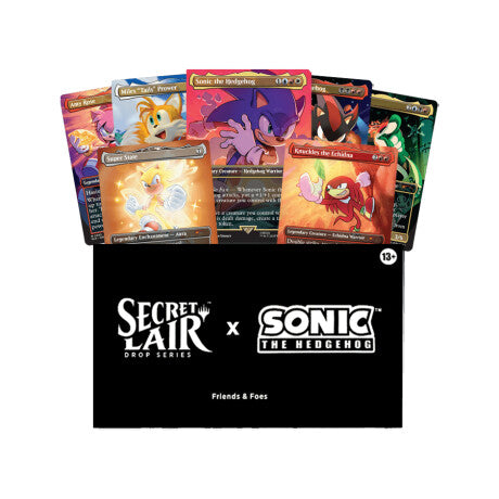 Magic The Gathering - Secret Lair - Sonic The Hedgehog - Friends & Foes