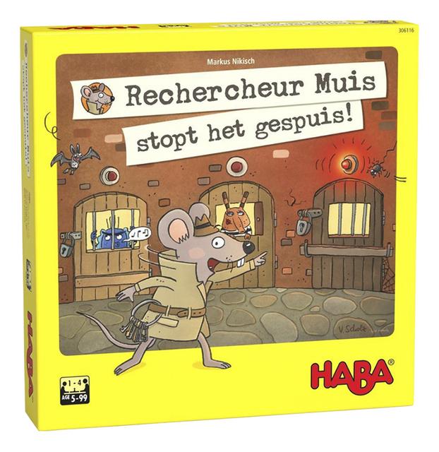 Rechercheur muis stopt het gespuis