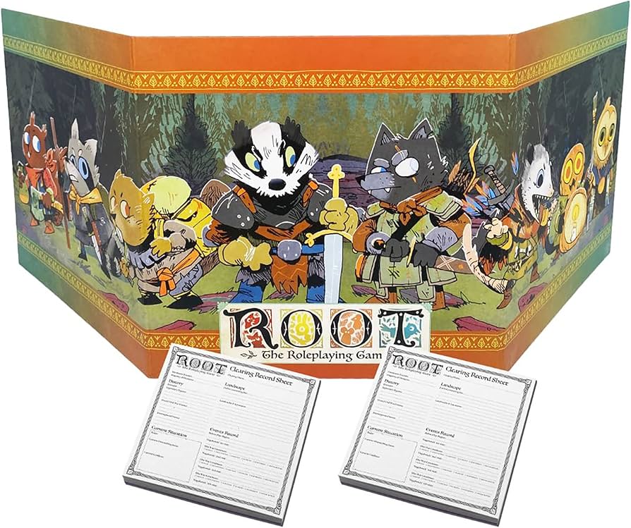 Root - The Roleplaying Game - DM Screen & Campaign Notepads