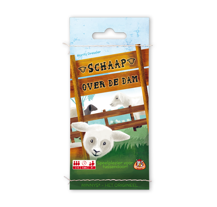 Schaap over de dam