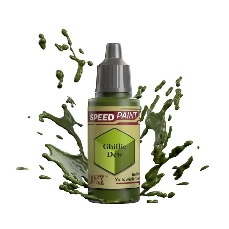Speedpaint ghillie dew