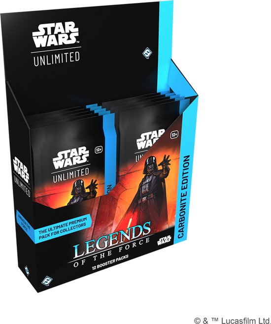 Star Wars Unlimited - Legends of the force - Carbonite Boosterbox