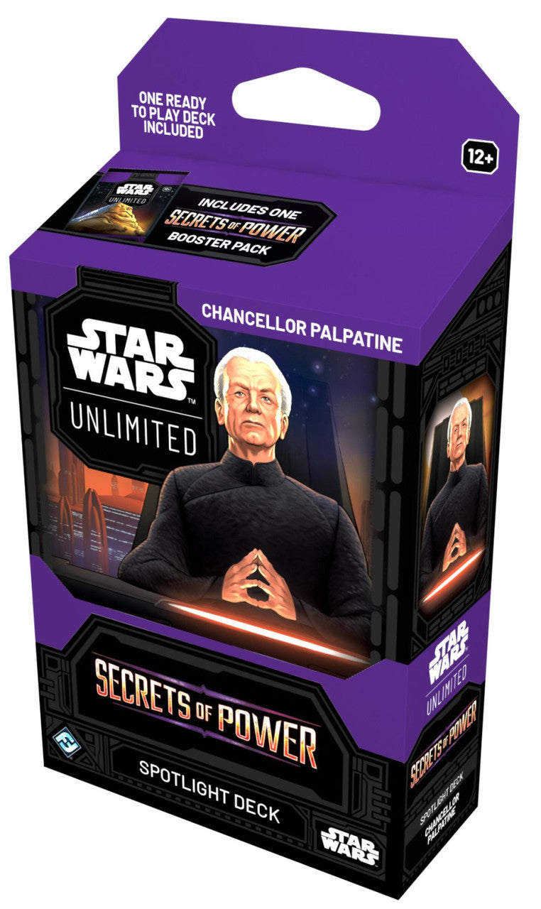 Star Wars Unlimited - Secrets of Power - Spotlight Deck - Chancellor Palpatine