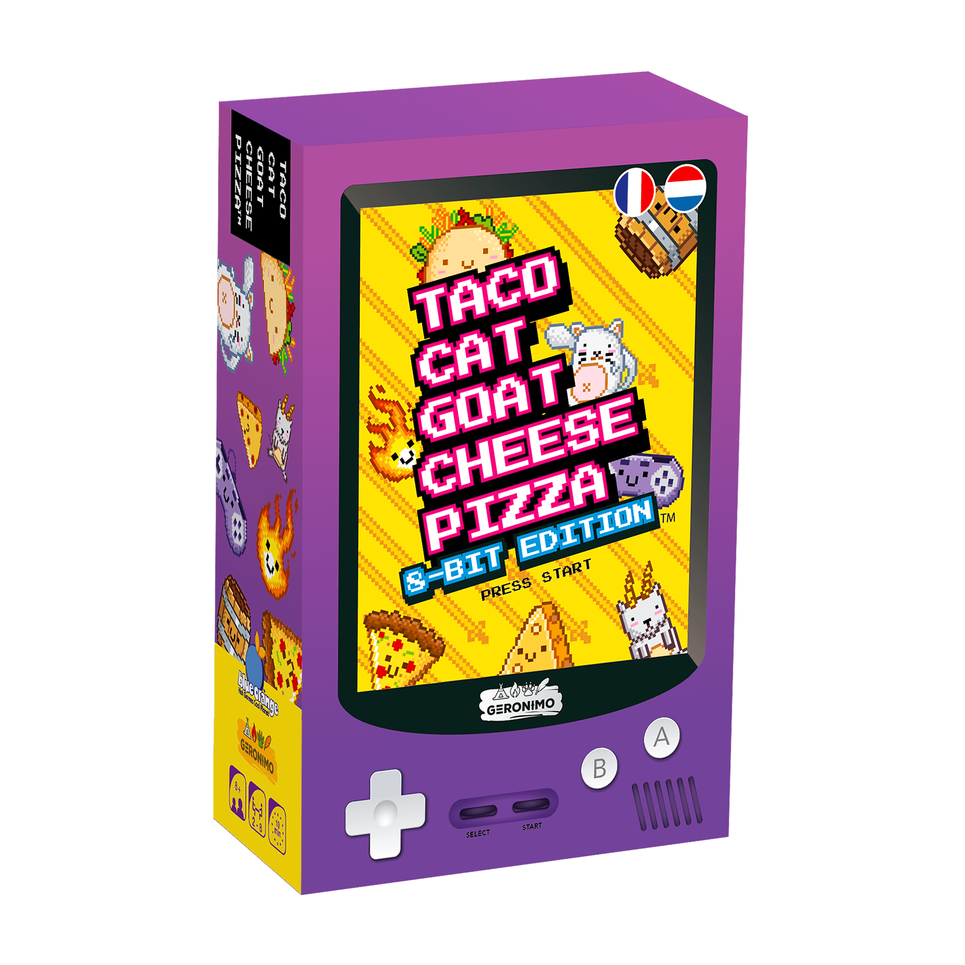Taco cat goat cheese pizza 8-bit edition