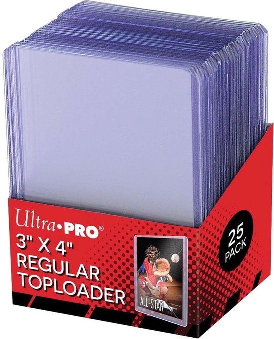 Ultra pro 3 x 4 regular toploader