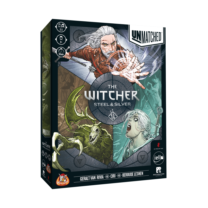 Unmatched The witcher steel and silver