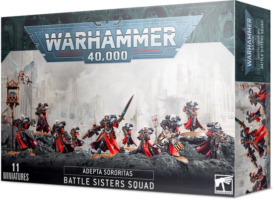 Warhammer 40K - Adapta Sororitas - Battle Sisters Squad