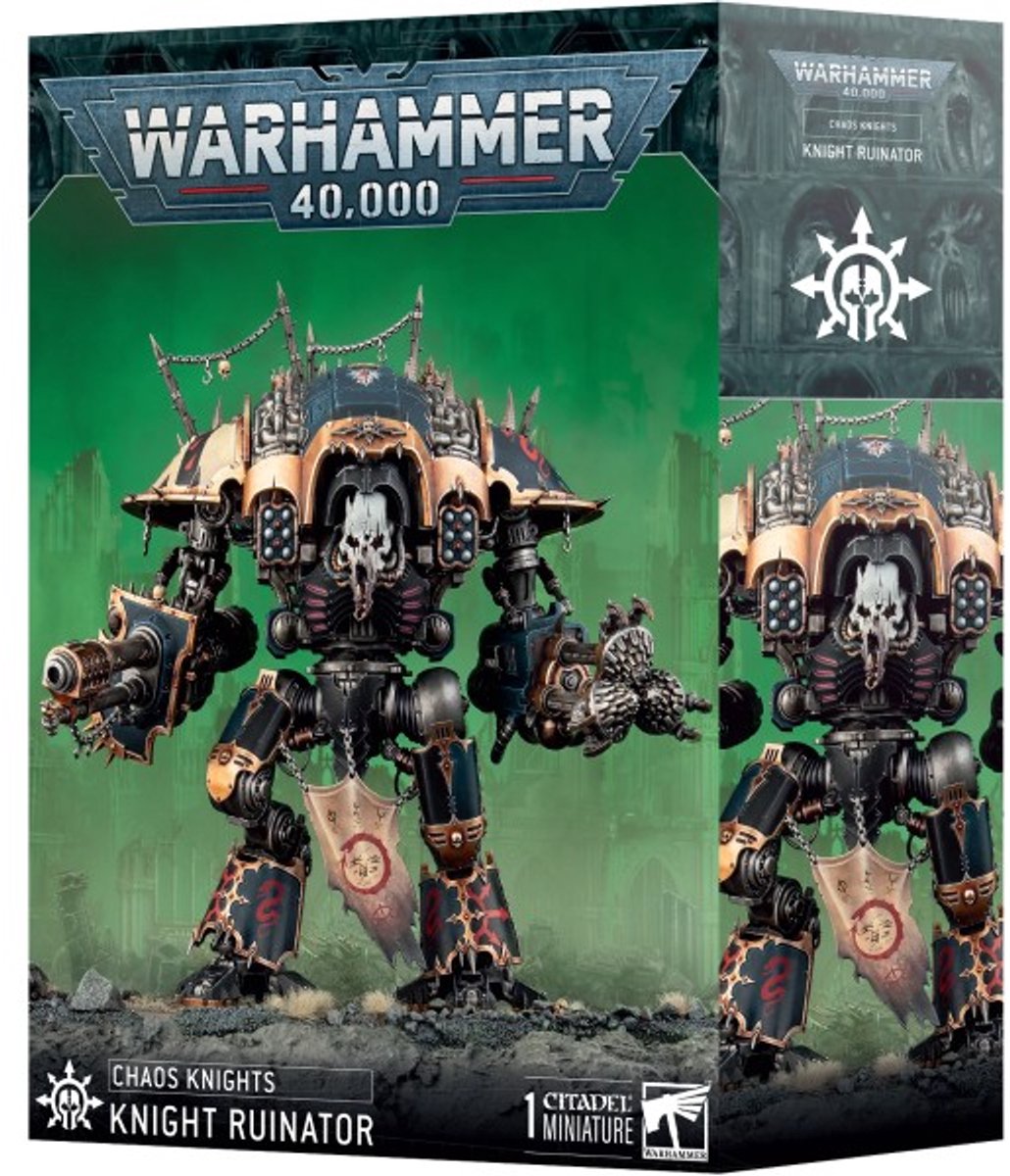 Warhammer 40K - Chaos Knights - Knight Ruinator