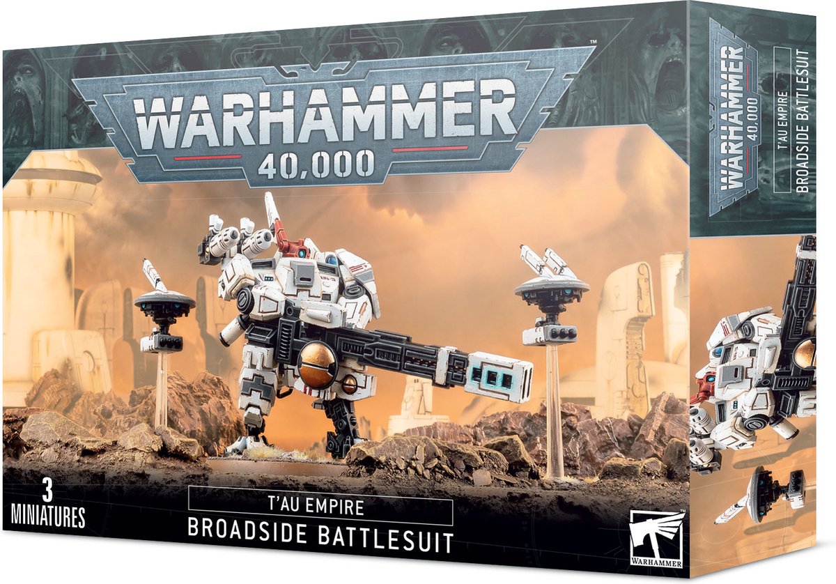 Warhammer 40K - T'au Empire - Broadside Battlesuit