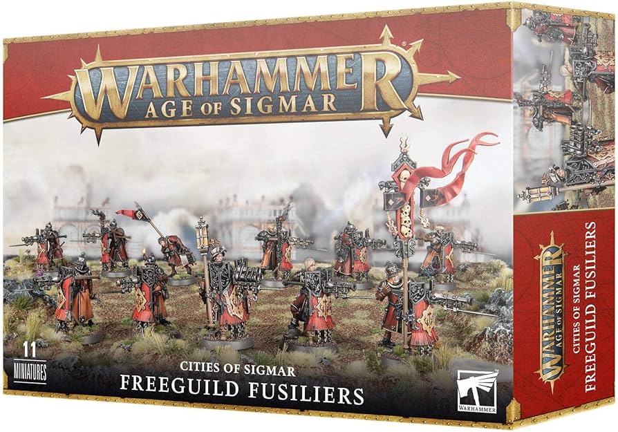 Warhammer Age of Sigmar - Cities of Sigmar - Freeguild Fusiliers