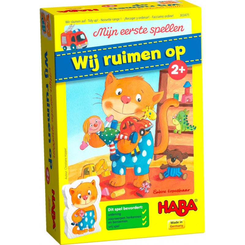 Wij ruimen op - Tidy up
