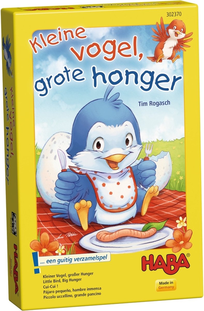 kleine vogel, grote honger